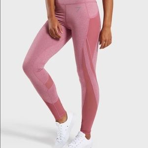 Sleek Sculpture Leggings 2.0 - Dusky Pink Marl